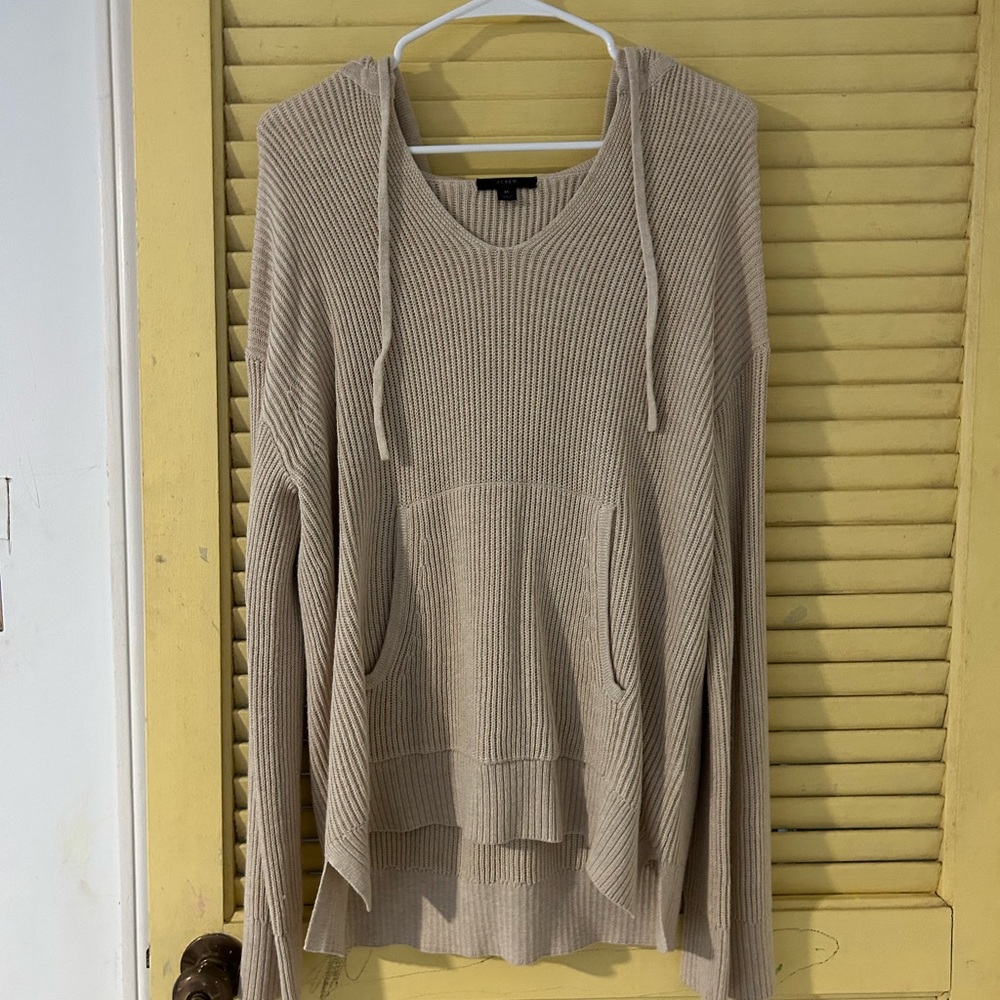 J. Crew hooded beach sweater